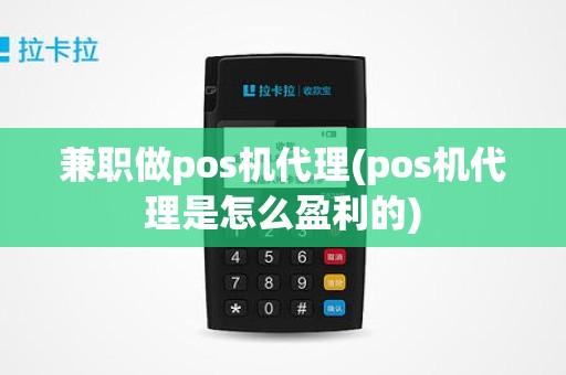 兼职做pos机代理(pos机代理是怎么盈利的)