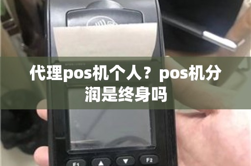 代理pos机个人？pos机分润是终身吗