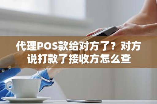 代理POS款给对方了？对方说打款了接收方怎么查