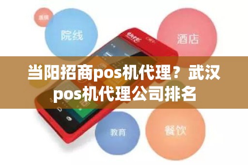 当阳招商pos机代理？武汉pos机代理公司排名