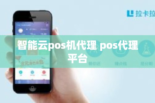 智能云pos机代理 pos代理平台