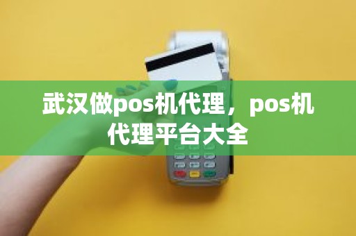 武汉做pos机代理，pos机代理平台大全