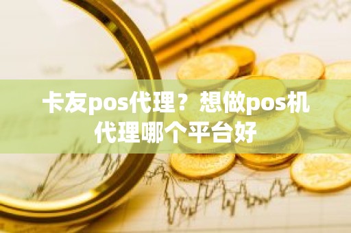 卡友pos代理？想做pos机代理哪个平台好