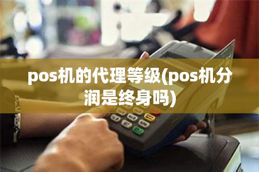 pos机的代理等级(pos机分润是终身吗)