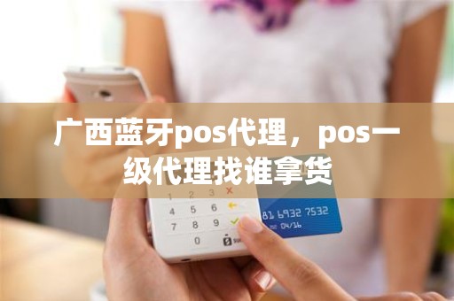 广西蓝牙pos代理，pos一级代理找谁拿货