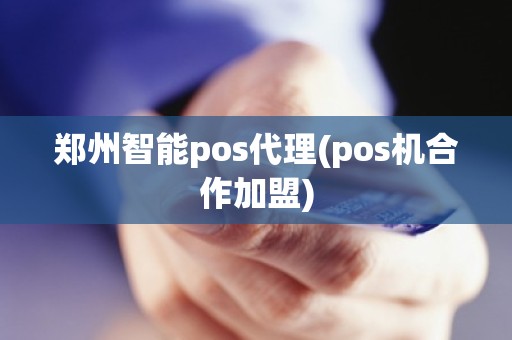 郑州智能pos代理(pos机合作加盟)