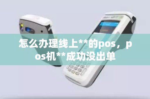 怎么办理线上**的pos，pos机**成功没出单