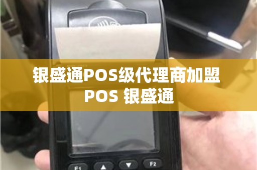 银盛通POS级代理商加盟 POS 银盛通