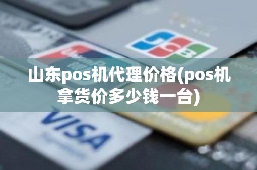 山东pos机代理价格(pos机拿货价多少钱一台)