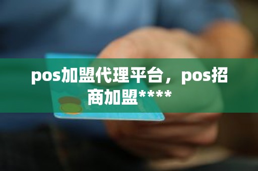 pos加盟代理平台，pos招商加盟****