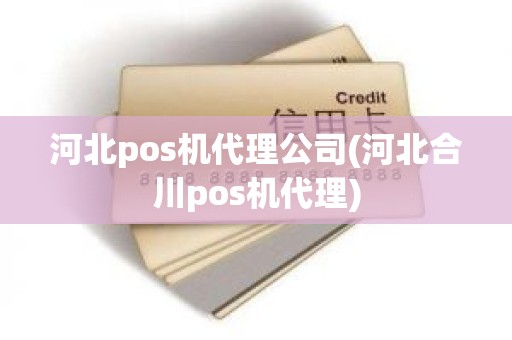 河北pos机代理公司(河北合川pos机代理)