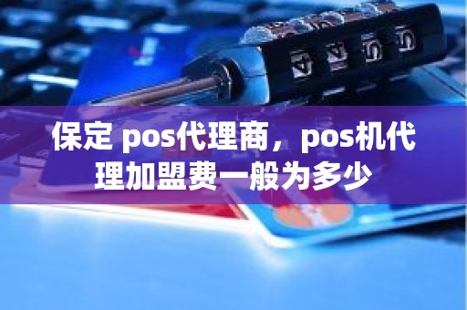 保定 pos代理商，pos机代理加盟费一般为多少