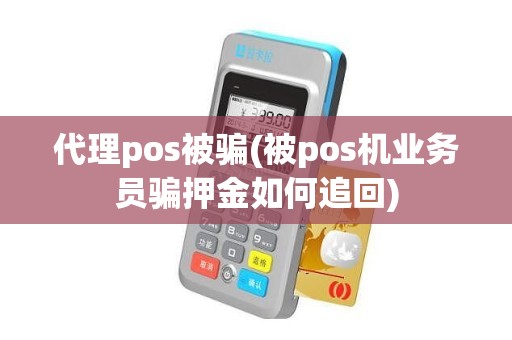 代理pos被骗(被pos机业务员骗押金如何追回)