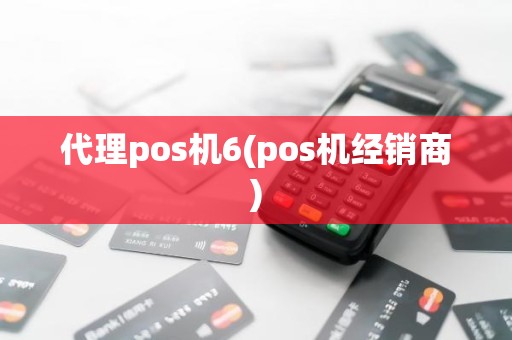 代理pos机6(pos机经销商)