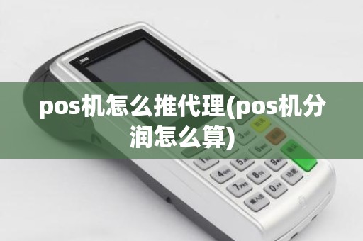 pos机怎么推代理(pos机分润怎么算)