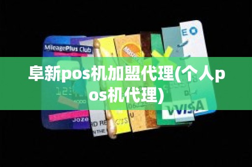 阜新pos机加盟代理(个人pos机代理)