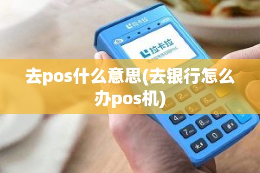 去pos什么意思(去银行怎么办pos机)