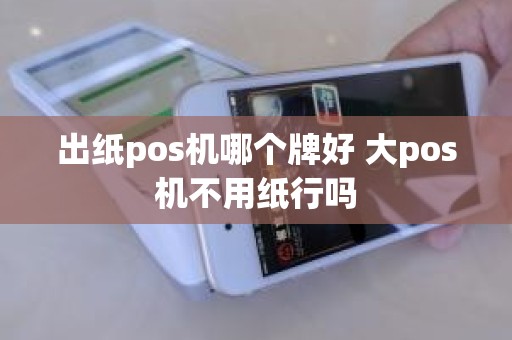 出纸pos机哪个牌好 大pos机不用纸行吗