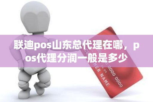 联迪pos山东总代理在哪，pos代理分润一般是多少