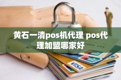 黄石一清pos机代理 pos代理加盟哪家好