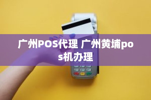 广州POS代理 广州黄埔pos机办理