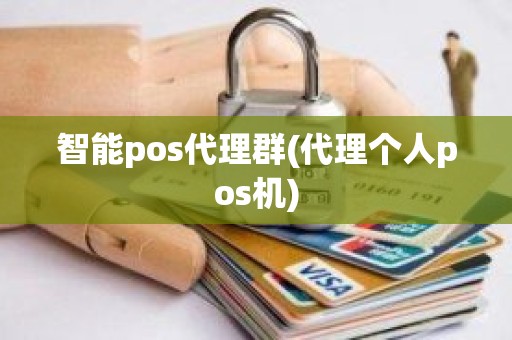 智能pos代理群(代理个人pos机)