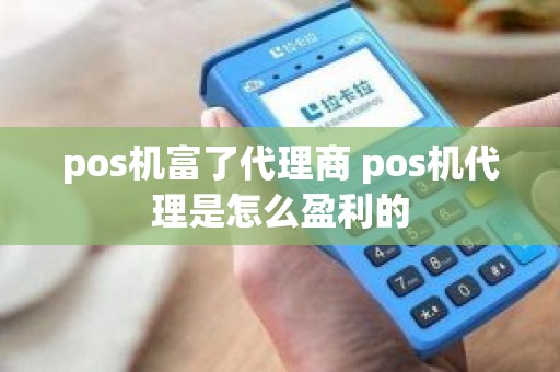 pos机富了代理商 pos机代理是怎么盈利的