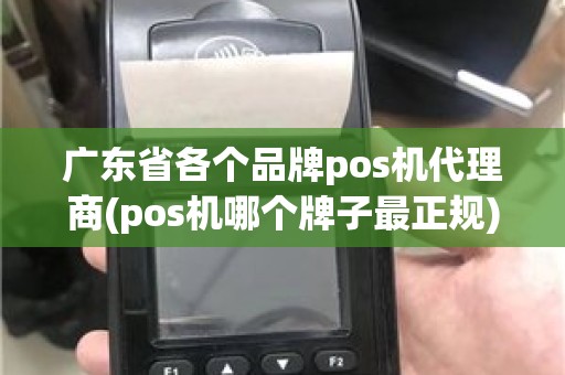 广东省各个品牌pos机代理商(pos机哪个牌子最正规)