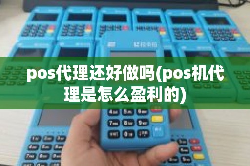 pos代理还好做吗(pos机代理是怎么盈利的)