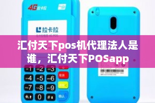 汇付天下pos机代理法人是谁，汇付天下POSapp