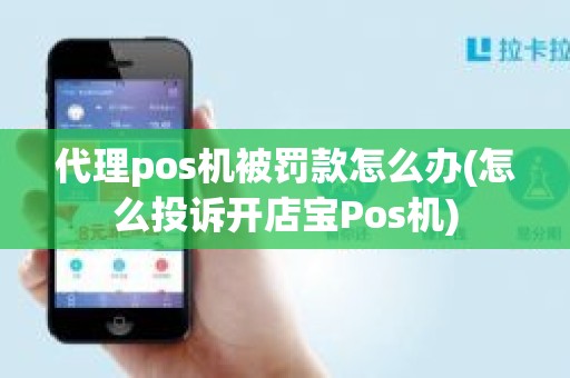 代理pos机被罚款怎么办(怎么投诉开店宝Pos机)