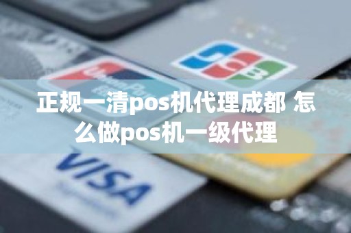 正规一清pos机代理成都 怎么做pos机一级代理