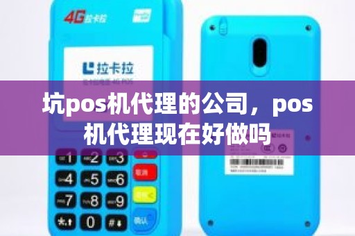 坑pos机代理的公司，pos机代理现在好做吗