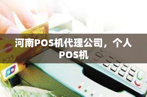 河南POS机代理公司，个人POS机