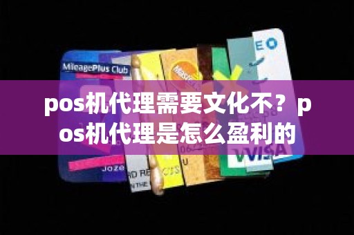 pos机代理需要文化不？pos机代理是怎么盈利的