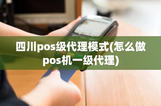 四川pos级代理模式(怎么做pos机一级代理)