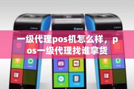 一级代理pos机怎么样，pos一级代理找谁拿货