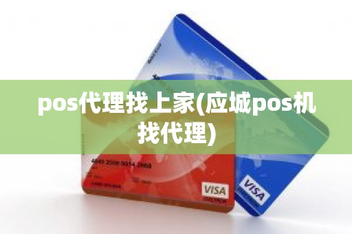 pos代理找上家(应城pos机找代理)