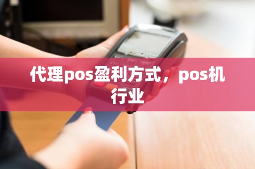 代理pos盈利方式，pos机行业