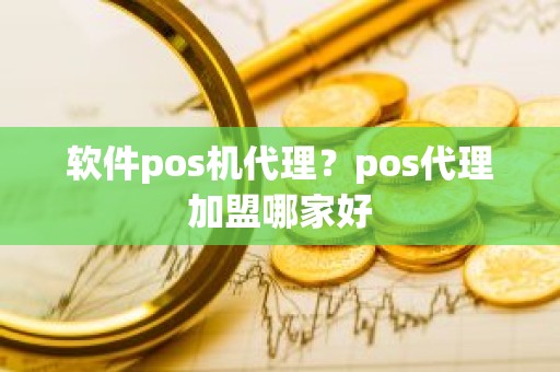 软件pos机代理？pos代理加盟哪家好