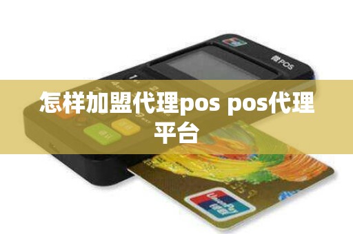 怎样加盟代理pos pos代理平台