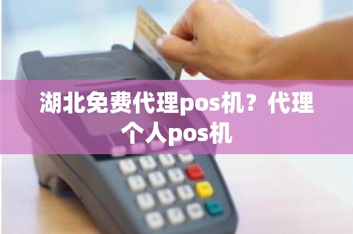 湖北免费代理pos机？代理个人pos机