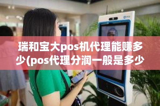 瑞和宝大pos机代理能赚多少(pos代理分润一般是多少)