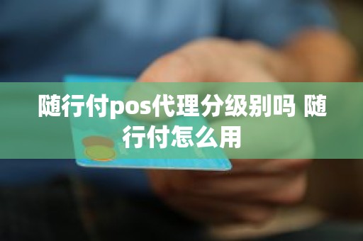 随行付pos代理分级别吗 随行付怎么用