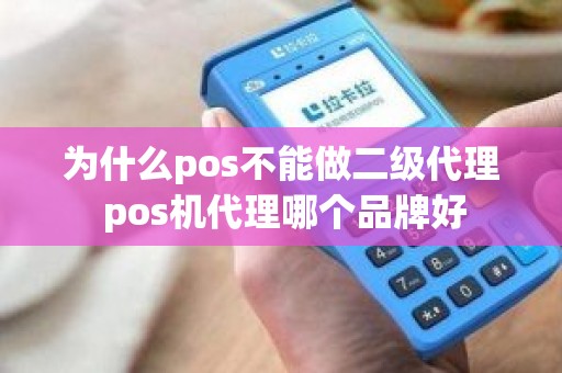 为什么pos不能做二级代理 pos机代理哪个品牌好