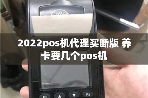 2022pos机代理买断版 养卡要几个pos机