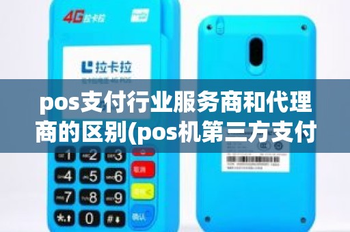 pos支付行业服务商和代理商的区别(pos机第三方支付公司是什么意思)