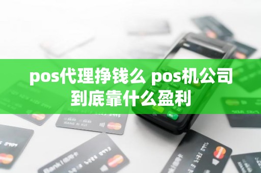 pos代理挣钱么 pos机公司到底靠什么盈利