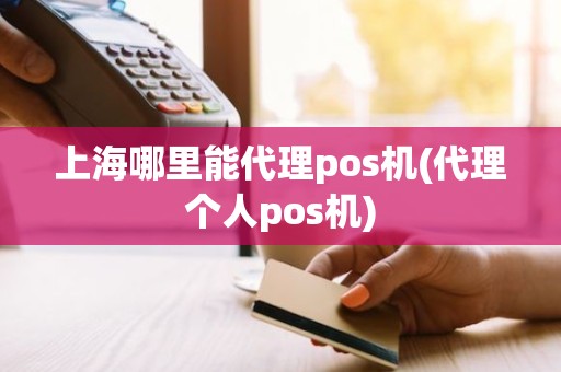 上海哪里能代理pos机(代理个人pos机)