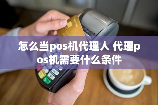 怎么当pos机代理人 代理pos机需要什么条件